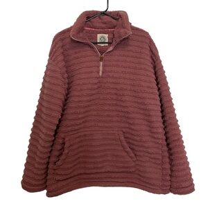 Tees2UrDoor Fuzzy Textured Pullover Size XL